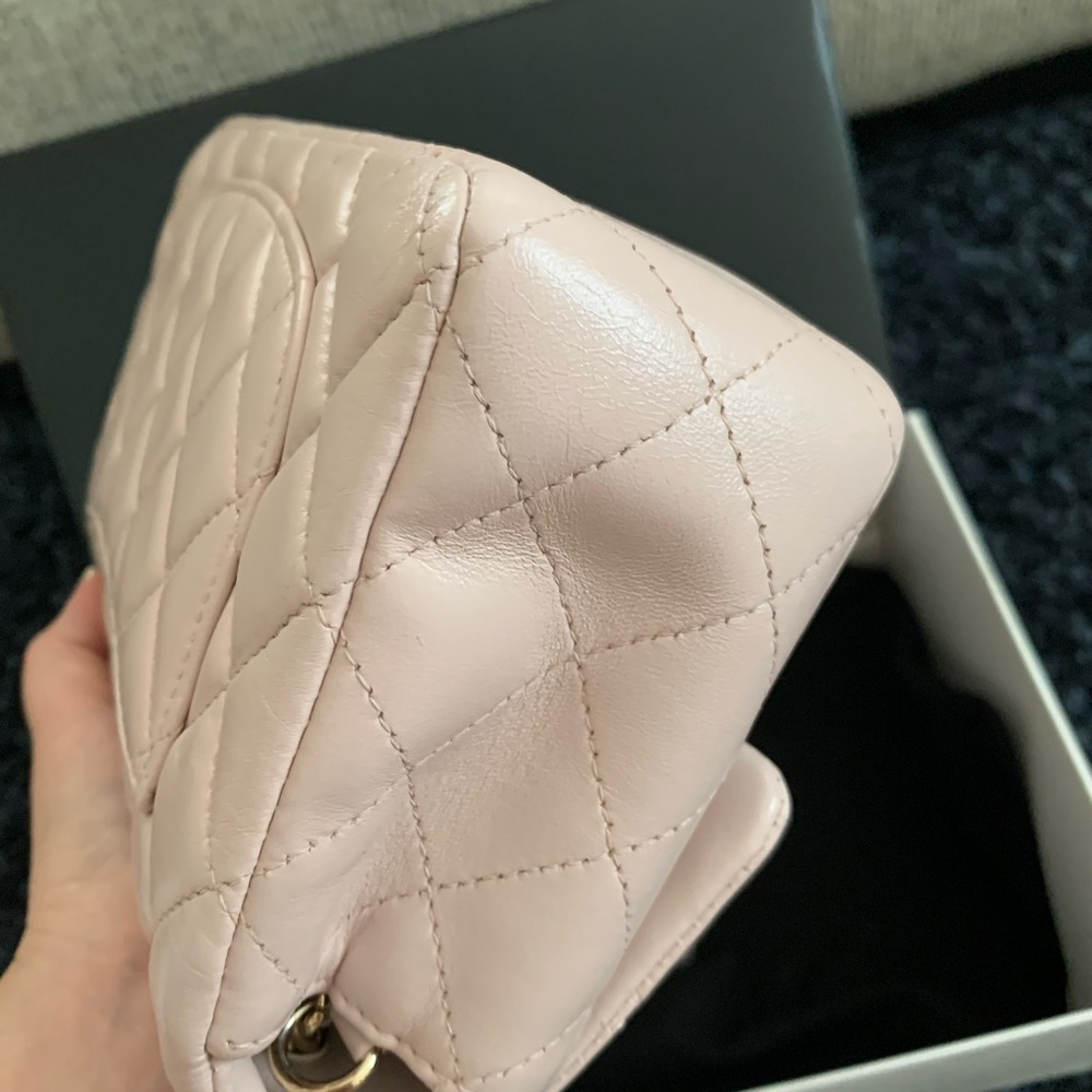 Chanel classic mini flap shoulder crossbody bag - Picture 5 of 12